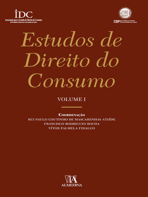 cover image of Estudos de Direito do Consumo--Volume I
